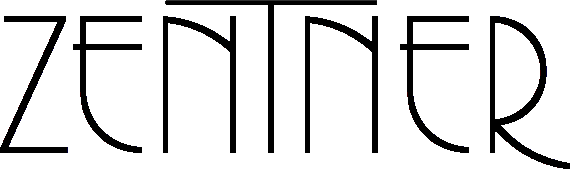 Zentner logo black